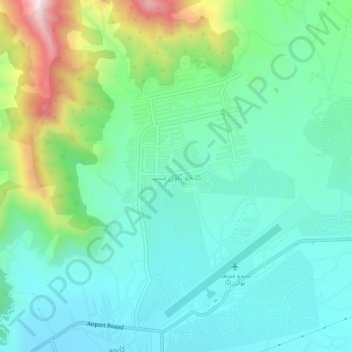 Kanju Township topographic map, elevation, terrain