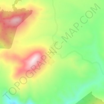 Armutlu topographic map, elevation, terrain