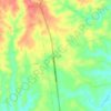 Aroman topographic map, elevation, terrain