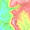 Llanishen topographic map, elevation, terrain