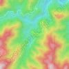 Darak topographic map, elevation, terrain