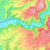 Friedrichstal topographic map, elevation, terrain