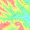 安沟村 topographic map, elevation, terrain