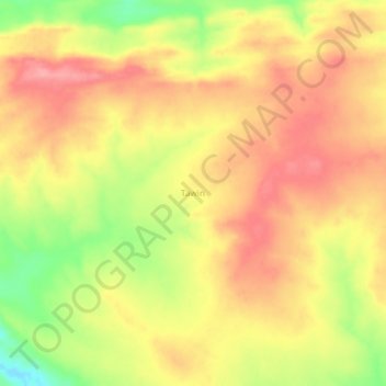 Tawin topographic map, elevation, terrain