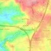 Morthen topographic map, elevation, terrain