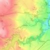 Bylany topographic map, elevation, terrain
