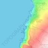 Punta de la Mesa topographic map, elevation, terrain