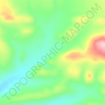 Hoh Xil topographic map, elevation, terrain