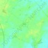 Faverolles topographic map, elevation, terrain