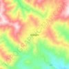 同练瑶族乡 topographic map, elevation, terrain