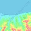 Bulancak topographic map, elevation, terrain
