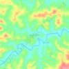 Major Porto topographic map, elevation, terrain