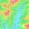 Les Boissines topographic map, elevation, terrain