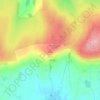 Orton Scar topographic map, elevation, terrain