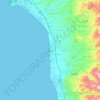 Jable topographic map, elevation, terrain
