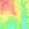 Sumberrejo topographic map, elevation, terrain
