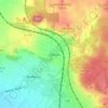 Oberau topographic map, elevation, terrain