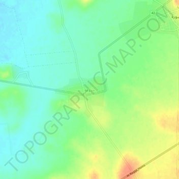 Jaddu`ah topographic map, elevation, terrain