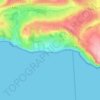 Ringstead topographic map, elevation, terrain