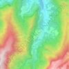Tanque topographic map, elevation, terrain