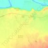 Nuevo Sullana topographic map, elevation, terrain