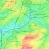 Saltbrook End topographic map, elevation, terrain