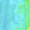Airoli Sector 19-20 Garden topographic map, elevation, terrain