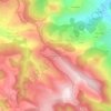 Roquecezière topographic map, elevation, terrain
