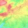 Le Moulinet topographic map, elevation, terrain