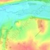 Les Moreaux topographic map, elevation, terrain
