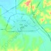 伊通镇 topographic map, elevation, terrain