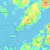 Lysekil topographic map, elevation, terrain