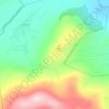 Viewpoint Snøhetta topographic map, elevation, terrain