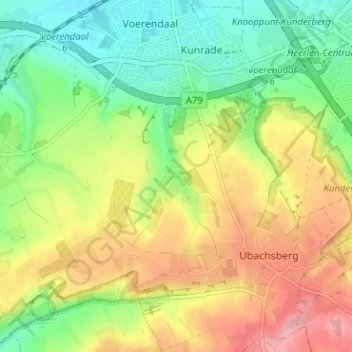 Winthagen topographic map, elevation, terrain