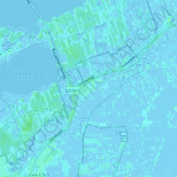 Baarlo topographic map, elevation, terrain