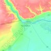 Katima Mulilo topographic map, elevation, terrain