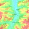 Pattendorf topographic map, elevation, terrain