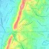 Milbro Heights topographic map, elevation, terrain