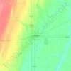 Aberdeen topographic map, elevation, terrain