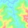 安全 topographic map, elevation, terrain