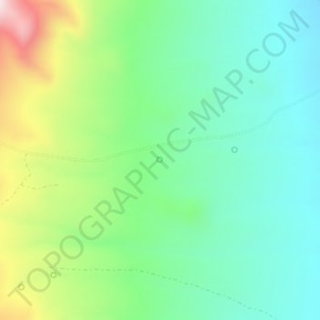 Tunnel Spring No. 2 topographic map, elevation, terrain