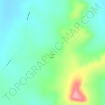 Mount Elliot topographic map, elevation, terrain
