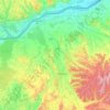 Helpfau-Uttendorf topographic map, elevation, terrain