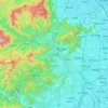 门头沟区 topographic map, elevation, terrain