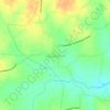 Paduvampalli topographic map, elevation, terrain