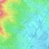 Les Fargets topographic map, elevation, terrain