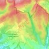 Le Chenois topographic map, elevation, terrain