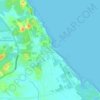 Kampung Sri Pantai topographic map, elevation, terrain