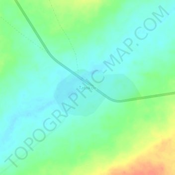 Tatokou topographic map, elevation, terrain