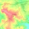 Cold Ashby topographic map, elevation, terrain